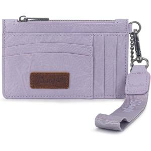 imageMontana West X Wrangler RFID Card Holder for Women Card ampamp ID Cases Small Credit Card Holder Womens Credit Card Wallet Pink Card HoldersAPurple