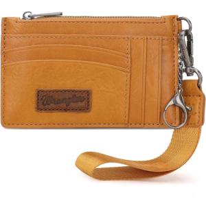 imageMontana West X Wrangler RFID Card Holder for Women Card ampamp ID Cases Small Credit Card Holder Womens Credit Card Wallet Pink Card HoldersAYellow