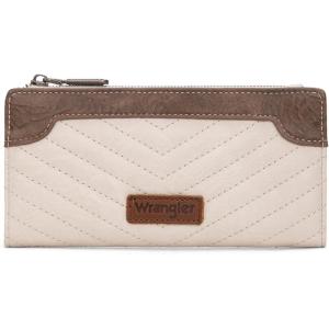 imageWrangler Minimalist Wallet for Women Credit Card Wallet Ladies Travel Wallets Monederos de Mujer Card Cases ampamp Money Organizers with Smooth Zippers TanCoffee  Apricot