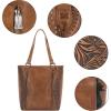 imageMontana West Western Tote Bag with Wallet Set for Women Floral Tooling Shoulder Handbag Vintage Purse