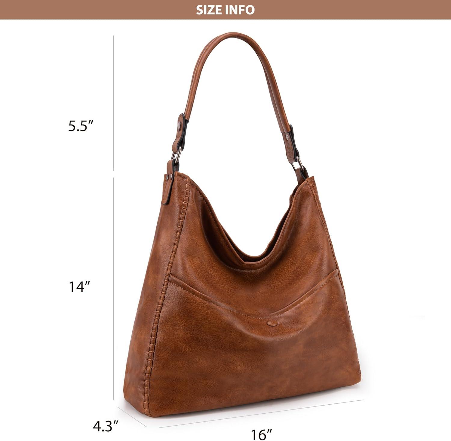 imageMontana West Hobo Purse for Women Large Shoulder Purses and Handbags Tote Bags