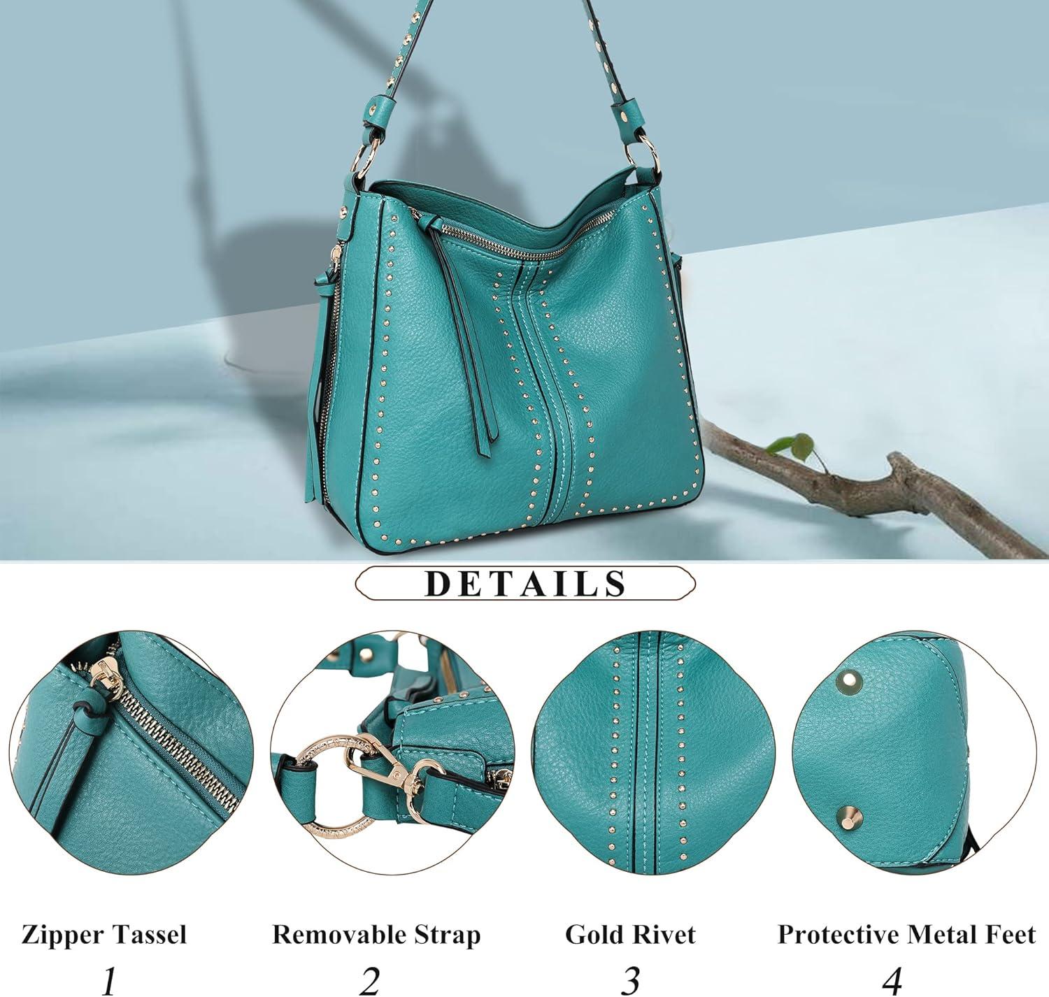 imageMontana West Womens Purses and Handbags Crossbody Hobo Bags Leather Shoulder Satchel Purses for Women MWC1001STQ