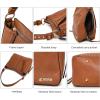 imageMontana West Purse Hobo Bags for Women Handbags Leather Cross Body Purses Totes Bag Brown