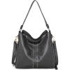 imageMontana West Hobo Bag for Women Large Conceal Carry Purse and Handbag Crossbody Shoulder Bag with HolsterDark Grey