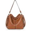 imageMontana West Purse Hobo Bags for Women Handbags Leather Cross Body Purses Totes Bag Brown