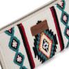 imageMontana West Wrangler Wristlet Wallet Western Wallets for Women Aztec Knitted Womens Wallet Large Capacity Ladies Wallet RFID Clutch Purse Credit Card Holder for WomenBeige