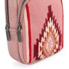 imageWrangler Aztec Sling Bag for Women Western Knitted Crossbody Purse and Chest Bag With Adjustable StrapAztechot Pink