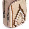 imageWrangler Aztec Sling Bag for Women Western Knitted Crossbody Purse and Chest Bag With Adjustable StrapAzteckhaki