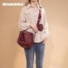imageMontana West Large Crossbody Bags for Women Bum Bag Sling Purse with Adjustable StrapLargeburgundy
