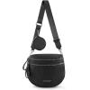 imageMontana West Large Crossbody Bags for Women Bum Bag Sling Purse with Adjustable StrapLargenylonblack