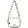 imageMontana West X Wrangler Clear Bag for Stadium Events Crossbody Purse for Concerts SportsBeige