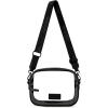 imageMontana West X Wrangler Clear Bag for Stadium Events Crossbody Purse for Concerts SportsBlack