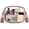 imageMontana West X Wrangler Clear Bag for Stadium Events Crossbody Purse for Concerts SportsDeep Pink