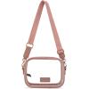imageMontana West X Wrangler Clear Bag for Stadium Events Crossbody Purse for Concerts SportsDeep Pink