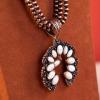 imageRustic Coutures Western Jewelry Set for Women Cowgirl Vintage Western Necklace EarringHWhite
