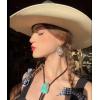 imageRustic Coutures Western Jewelry Set for Women Cowgirl Vintage Western Necklace EarringYSilver