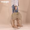 imageWrangler Tote Bags for Women Medium Crossbody Purse for Ladies Soft Designer Tophandle HandbagsKhaki