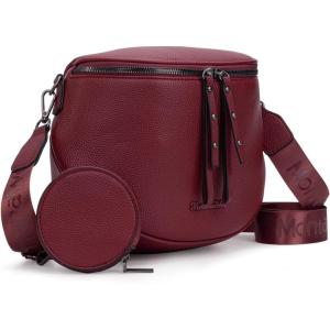 imageMontana West Large Crossbody Bags for Women Bum Bag Sling Purse with Adjustable StrapLargeburgundy