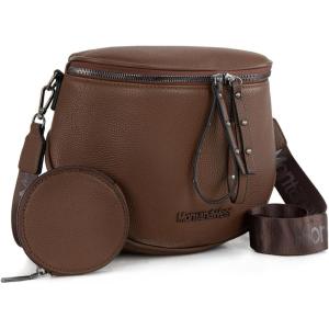 imageMontana West Large Crossbody Bags for Women Bum Bag Sling Purse with Adjustable StrapLargecoffee