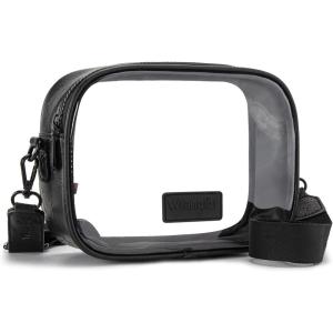 imageMontana West X Wrangler Clear Bag for Stadium Events Crossbody Purse for Concerts SportsBlack