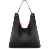 imageMontana West Hobo Bag for Women Shoulder Purse Handbags with Detachable Makeup BagBlack