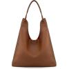 imageMontana West Hobo Bag for Women Shoulder Purse Handbags with Detachable Makeup BagBrown