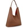imageMontana West Hobo Bag for Women Shoulder Purse Handbags with Detachable Makeup BagBrown