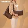 imageMontana West Hobo Bag for Women Shoulder Purse Handbags with Detachable Makeup BagCoffee