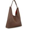 imageMontana West Hobo Bag for Women Shoulder Purse Handbags with Detachable Makeup BagCoffee
