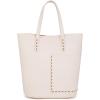 imageMontana West Small Bucket Purses for Women Top Handle Purses and Satchel Handbags with Cosmetic BagBeige