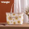 imageMontana West Wrangler Purse for Women Sunflower Print Tote Bag Western Floral Shoulder BagBeige