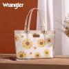 imageMontana West Wrangler Purse for Women Sunflower Print Tote Bag Western Floral Shoulder BagBeige