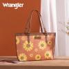 imageMontana West Wrangler Purse for Women Sunflower Print Tote Bag Western Floral Shoulder BagBrown