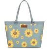 imageMontana West Wrangler Purse for Women Sunflower Print Tote Bag Western Floral Shoulder BagJean