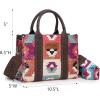 imageWrangler Boho Tote Bag Aztec Top Handle Handbags and PursesA Guitar Strapcoffe