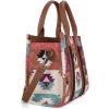 imageWrangler Boho Tote Bag Aztec Top Handle Handbags and PursesFlatcoffe