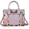 imageWrangler Boho Tote Bag Aztec Top Handle Handbags and PursesFlatjean Purple