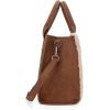 imageWrangler Boho Tote Bag Aztec Top Handle Handbags and PursesSherpa Brown