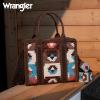 imageWrangler Boho Tote Bag Aztec Top Handle Handbags and PursesSherpa Coffeewide Strap