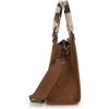 imageWrangler Tote Bag for Women Western Retro Purse Top Handle Handbags with Aztec StrapAngel Cow Khaki