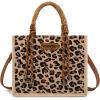 Leopard Brown Pu Strap