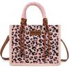 Leopard Pink Pu Strap