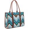 imageWrangler Aztec Tote Bag for Women Western Top Handle Handbags and PursesCcanvas Cottonjean