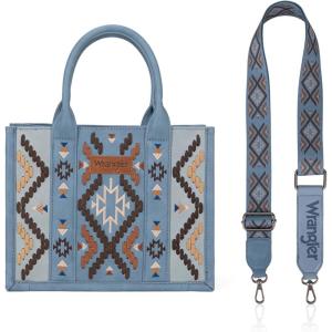 imageWrangler Aztec Tote Bag for Women Western Top Handle Handbags and PursesAvegan Leatherjean