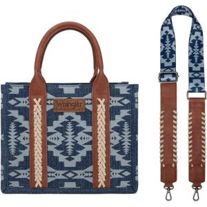 imageWrangler Aztec Tote Bag for Women Western Top Handle Handbags and PursesBcanvas Cottonjean
