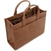 imageWrangler Laptop Bag for Women 156 Inch Vintage Work Tote Bag for Business Briefcase Handbag with Adjustable Shoulder StrapVintage Brown