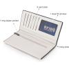 imageX Wrangler Clutch Wallet for Women Bifold Wallets Card Cases ampamp Money Organizers Slim Wallets with Clear ID WindowOff White
