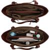 imageMontana West Genuine Leather Tote Bags for Women Shoulder Purses Tassel Handbag