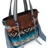 imageMontana West Western Tote Bag for Women Tooled Shoulder Purse with Wallet 2Pcs SetJean