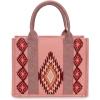 imageMontana West Wrangler Tote Bag for Women Western Shoulder Purse Aztec Satchel HandbagsHot Pink